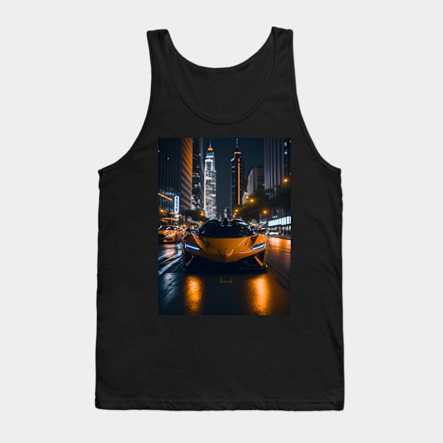 Chicago Night Ride Tank Top by star trek fanart and more